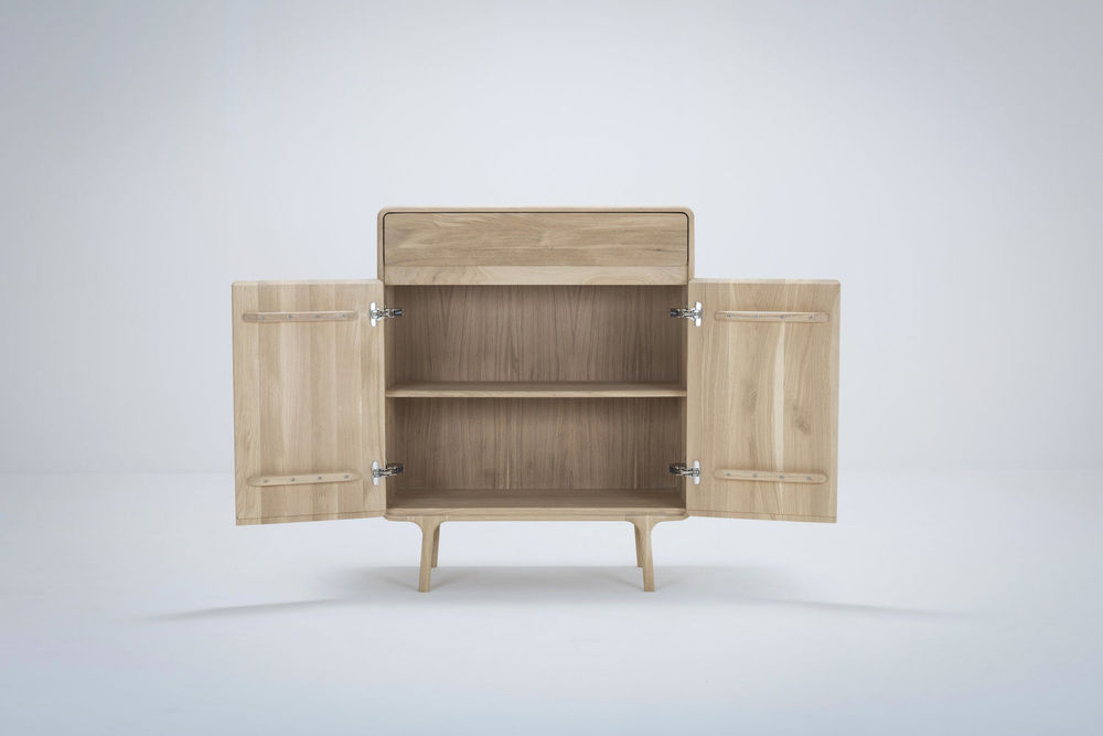 Gazzda Fawn Cabinet - Houten dressoir (90x45x110) 3